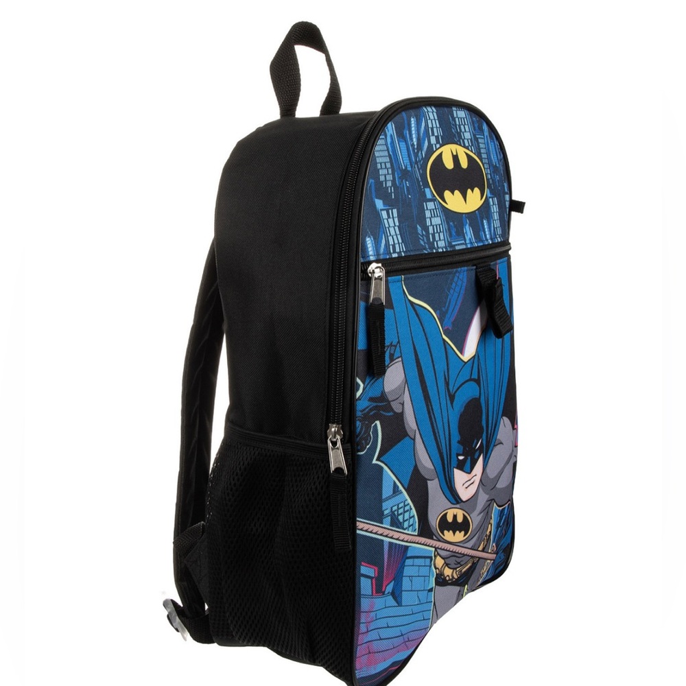 5 Piece Batman Backpack Set - Picture 2 of 6